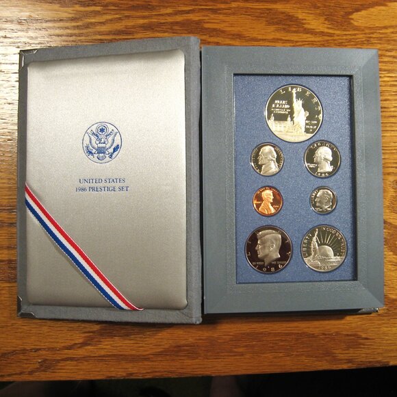 UNITED STATES MINT PROOF 1986 PRESTIGE SET - Picture 1 of 4